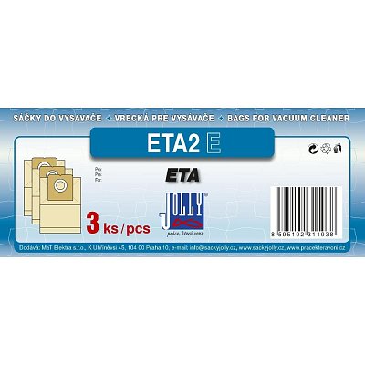 ETA 2 E SÁČK DO VYSAVAČE 3 KS JOLLY