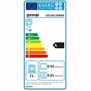 GECS6C70WPA SPORÁK SKLOKERAMICKÝ GORENJE