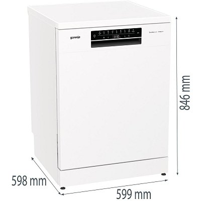 GS673B60W MYČKA 60CM GORENJE