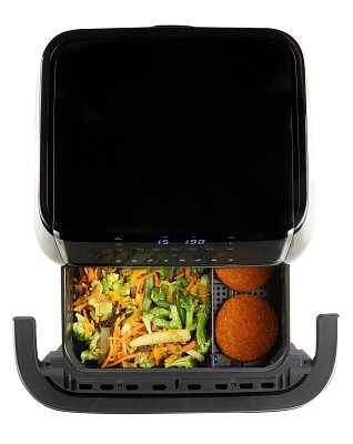 Horkovzdušná fritéza 10 l s průzorem, rodinná - DOMO DO544FR