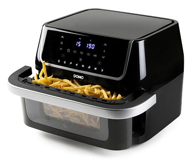 Horkovzdušná fritéza 10 l s průzorem, rodinná - DOMO DO544FR