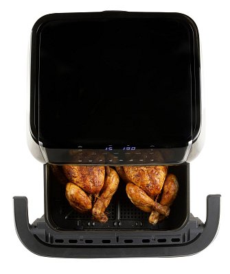 Horkovzdušná fritéza 10 l s průzorem, rodinná - DOMO DO544FR