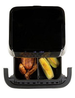 Horkovzdušná fritéza 10 l s průzorem, rodinná - DOMO DO544FR