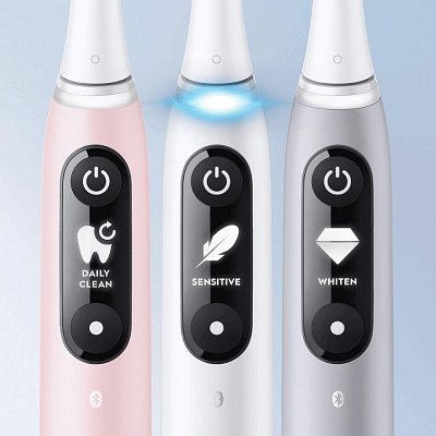 IO 6 SERIES DUO PACK ČERÁ/RŮŽOVÁ Oral-B