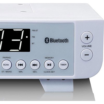 KCR 100 WHITE KUCHYŇSKÉ RÁDIO S BT LENCO