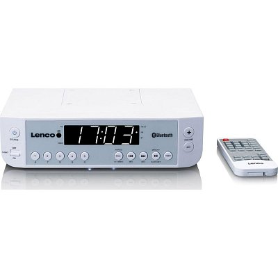 KCR 100 WHITE KUCHYŇSKÉ RÁDIO S BT LENCO