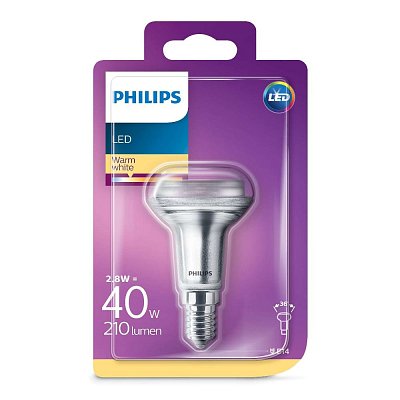 LED CLA 40W R50 E14 36D ND RF PHILIPS