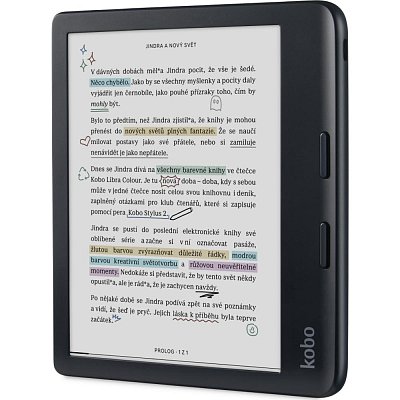Libra Colour 7'' E Ink Kaleido3 BK KOBO