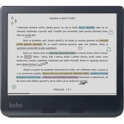 Libra Colour 7'' E Ink Kaleido3 BK KOBO