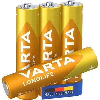 LR03 4BP AAA Longlife Alk VARTA