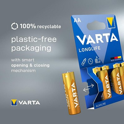 LR03 4BP AAA Longlife Alk VARTA