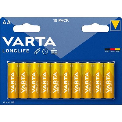 LR6 10BP AA Longlife Alk VARTA