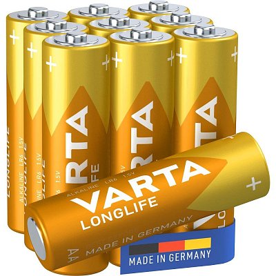 LR6 10BP AA Longlife Alk VARTA