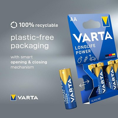 LR6 2BP AA Longlife Power VARTA