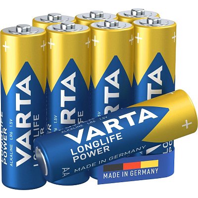 LR6 4+4BP AA Longlife Power VARTA