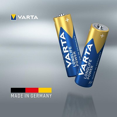 LR6 4BP AA Longlife Power VARTA