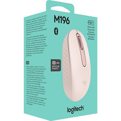 M196 Wireless mouse Rose LOGITECH