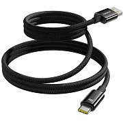Magnet. kabel USB/USB-C 1m 100W černý