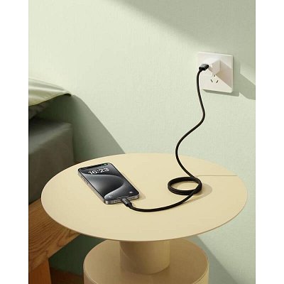 Magnet. kabel USB/USB-C 1m 100W černý
