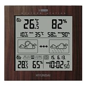 Meteostanice Hyundai WS 2244, barva dřeva