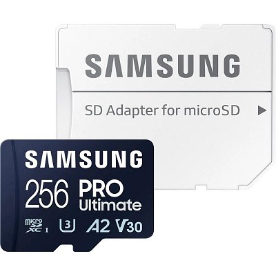 Micro SDXC 256GB PRO Ult + adap SAMSUNG