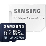 Micro SDXC 512GB PRO Ult + adap SAMSUNG