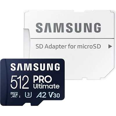 Micro SDXC 512GB PRO Ult + adap SAMSUNG