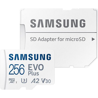 MicroSDXC 256GB EVO Plus +SD adp SAMSUNG