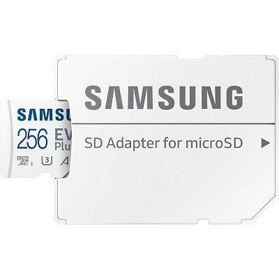MicroSDXC 256GB EVO Plus +SD adp SAMSUNG