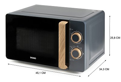 Mikrovlnná trouba - manuál - WOOD YOU - DOMO DO3320