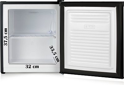 Mini mrazák - černý - PRIMO PR117DV