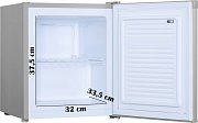 Mini mrazák - stříbrný - PRIMO PR116DV