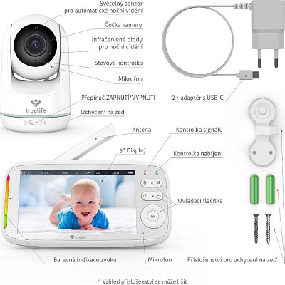 NANNYCAM R5 VIDEO CHŮVIČKA TRUELIFE
