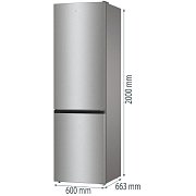 NRC620BSXL4 CHLADNIČKA KOMBI. GORENJE