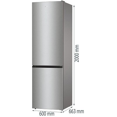 NRC620BSXL4 CHLADNIČKA KOMBI. GORENJE