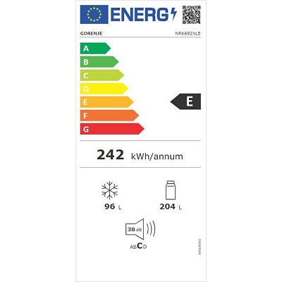 NRK692XL5 CHLADNIČKA KOMBI GORENJE