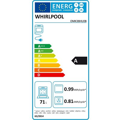 OMK38HU0B TROUBA VESTAVNÁ WHIRLPOOL