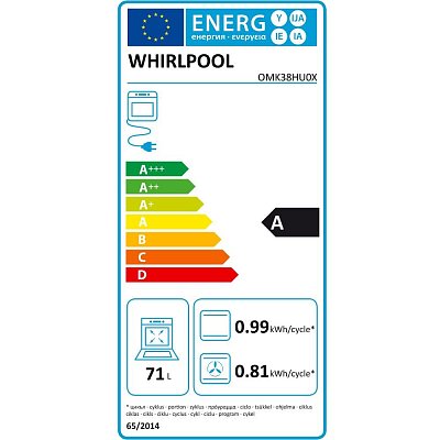 OMK38HU0X TROUBA VESTAVNÁ WHIRLPOOL
