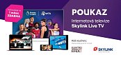 POUKAZ Internetová televize Skylink Live TV