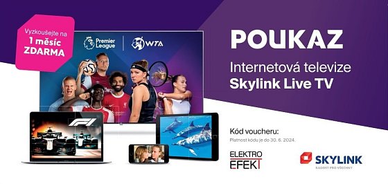POUKAZ Internetová televize Skylink Live TV