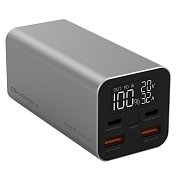Powerbank GoGEN PB20000mAh, PD 65W - stříbrná