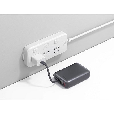 Powerbanka 20000mAh 45W silv. SWISSTEN
