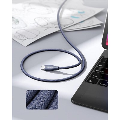 Powerlink Rugg CTC 3A/60W 1,0m blue
