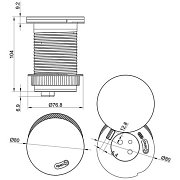 PP119CWB prodlužovací kabel SOLIGHT