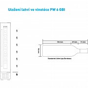 PW 6 GBI Jednozónová vinotéka PHILCO