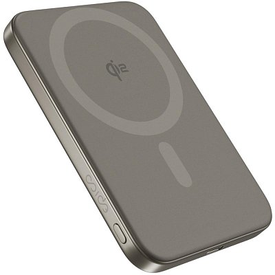 Qi2 Mag+ Alu PB 5000mAh - titan. EPICO