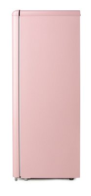 Retro lednice s mrazákem uvnitř - růžová - DOMO DO91708R
