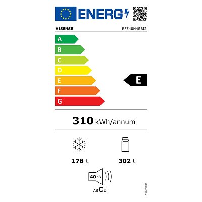 RF540N4SBI2 FRENCH DOOR CHL. HISENSE
