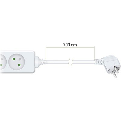 RPC 05 prodl.přívod 7m/3 3×1,0mm RETLUX