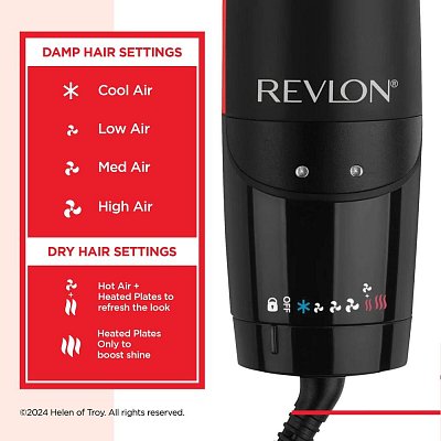 RVDR5330E ŽEHLIČKA NA VLASY REVLON